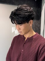 ゼスト リル 新宿(ZEST lill)&nbsp;ニュアンスパーマスペインカールフェザーパーマメンズパーマ