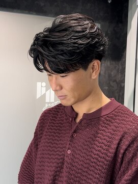 ゼスト リル 新宿(ZEST lill) ニュアンスパーマスペインカールフェザーパーマメンズパーマ