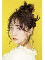 ティーフォースプラス(T force plus)&nbsp;ふわふわお団子ヘアスタイル