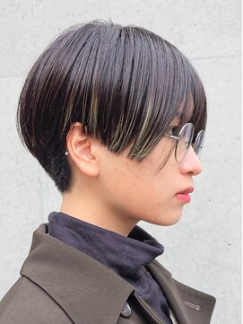 トリコ ショップアンドヘアサロン(tricot shop hair salon) 骨格黄金バランスショート×刈り上げショート　フクザワ