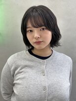 ヨハク 大阪梅田中崎町(yohaku)&nbsp;ナチュラルウェーブボブヘア