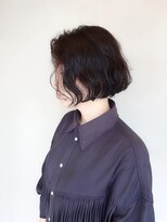 ラトリエコンタン(L´atelier Content)&nbsp;30代40代50代おすすめ　クセを活かしたナチュラルボブ