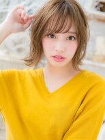モッズヘア 越谷(mod's hair) 外ハネウェットヘア小顔ボブレイヤーカットc7越谷20代30代40代