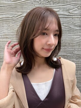 ロンドプランタン 恵比寿(Lond Printemps) オリーブグレー/グランマッシュ/ココアベージュ/レイヤーカット