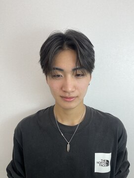 ステージ(STAGE) センターパート　コンマバング　ニュアンスパーマ