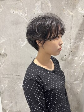 トマト(TOMTO) 【RYOHEI】ショートニュアンスパーマ_20代30代40代