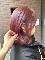 サロウィン 熊本上通り店(SALOWIN)&nbsp;ブリーチ無しで叶う大人可愛いピンクカラー！
