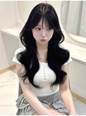スーパーロングレイヤー×コリアンブラック