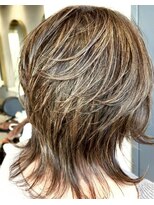 ジェコ ブラン(gecko. brun) 大人カジュアル/ハイライト/ウルフレイヤー #武蔵小山美容室