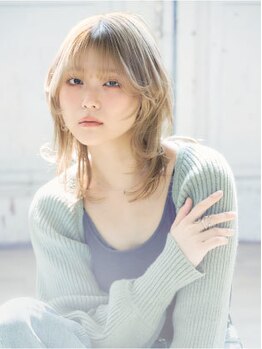 アビエクレール 河内花園(abije claire)の写真/【河内花園駅】透明感のあるアディクシーカラーが１番人気★白髪を活かす「美艶オイルカラー」も超人気★