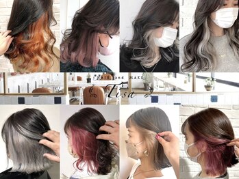 ヘアメイク ティサ(hair make Tisa)の写真/最旬トレンドデザインカラーで、季節に合わせたあなただけのおしゃれを叶えます♪【Tisa所沢】