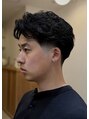 ブラウン バイ イフ 福島(BROWN by if) 【フェード】長持ちする刈り上げとパーマの相性抜群。