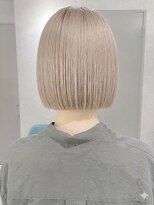 ピークス 千葉店(Peaks)&nbsp;レイヤーショートボブ/韓国風/20代30代40代50代/顔周りカット
