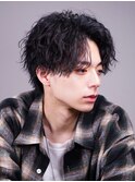 サーフカールパーマ/縦落ちサーフカール/波巻きスパイラル横浜駅