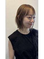 ラーム 出雲朝倉店(rame) 外ハネボブが可愛い!