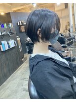 フォーカス(focus)&nbsp;30代40代50代ボブショートヘア暗髪シースルーレイヤー
