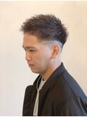 MEN’S HAIR/ブルーブラック/フェザーパーマ/北九州/小倉