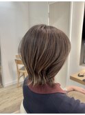 【白髪率30%】育てる白髪ぼかしハイライト［1年］
