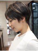 乾かすだけで簡単スタイリングショートヘア
