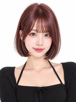 キャロル(CAROL) : 韓国風ボブ×レッドブラウン