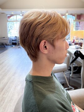 ユウヘアー 尾張旭店(U Hair) ハイトーンマッシュ