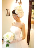 ベル(BELL)&nbsp;ウエディング髪型生花髪飾り　BELL因幡雄太