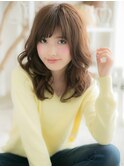 ダークカラーで大人ぽく！格上げくびれカールa!