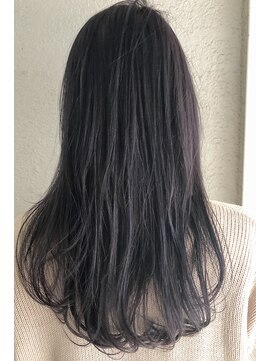 ノラ シンディ(NORA CYNDY) 暗めブルーヴァイオレットグレーグラデーション☆