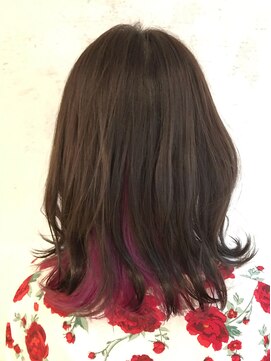 アドール(ADOR) インナーカラーピンク