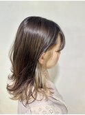 インナーカラー！ミルキーベージュ