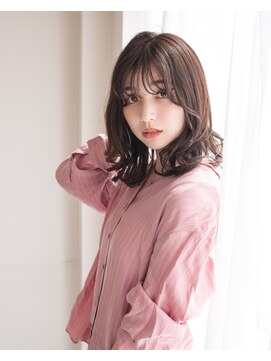 ヘアアンドエステ ヒロイン 西麻布本店(Hair&Esthe HIROIN) 大人ゆるミディ×ショコラブラウン