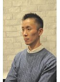 ソフトモヒカンショート　フェード　田町　理容室