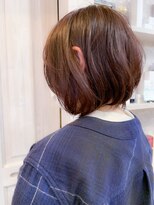 キャアリー(Caary)&nbsp;福山市 ピンク丸みショートボブショートヘア人気Caaryキャアリー