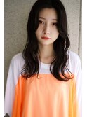 ロングのパーマ
