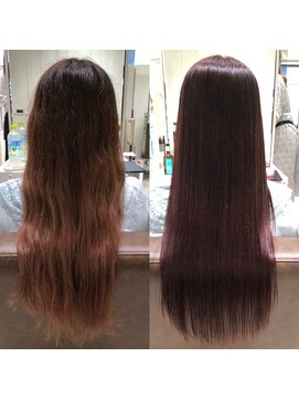 フォルテ 横浜店(FORTE) 髪質改善縮毛矯正×ツヤカラー