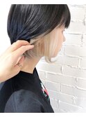 インナーカラーホワイト