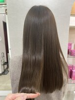 ラ ブランシュ 大宮(La Blanche)&nbsp;大宮/ミニウルフ/テラコッタ/デジタルパーマ/くすみブルー/前髪