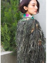 リブロ 三軒茶屋(LIBRO)&nbsp;個性派×ボブヘア