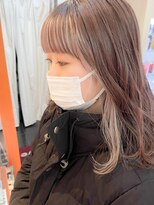 テトラ バイ ネオリーブ 横浜西口店(tetra by neolive)&nbsp;顔まわりインナーカラーでよりおしゃれに☆