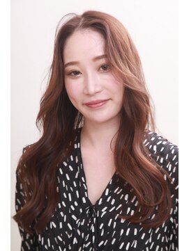 アマネク(AMANEQ by THISCOVER.) センターバング　シアーベージュ　韓国風