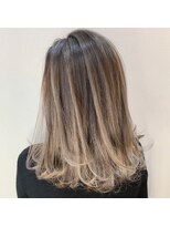 ユアーズヘアセカンド(youres hair 2'nd)&nbsp;ハイライト/バレイヤージュ/透明感グレージュ/アッシュベージュ