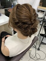 シーズン 大阪(SEASON) 【ヘアセット】アップヘア×編み込み