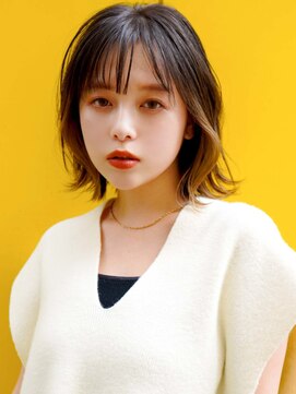 ラフィスヘアー ノア 上新庄店(La fith hair noa) 【La fith】イヤリングカラー×くびれミディ