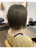 グレージュボブ