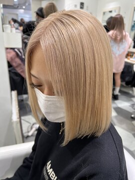 ラピス 池袋(Lapis) ミルクティーブロンド