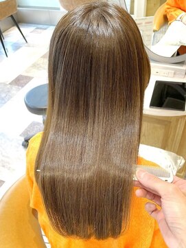 エル バイ ロンド 関(elle by Lond) 髪質改善/縮毛矯正×ショコラアッシュヘルシースタイル【関】