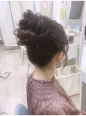 高めシニヨン