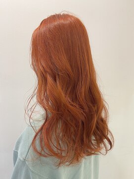 ゲーム 原宿店(GAME) ダブルカラーオレンジカラーケアブリーチ韓国ハイトーン