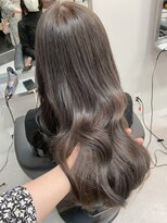 ベレーザ 原宿(Beleza) 5050髪質改善グレージュカラーレイヤーロング韓国ワンホンヘア