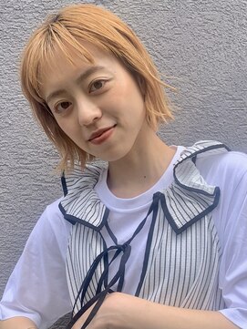 トリッカ 代官山(tricca) 【tricca代官山rin】ふんわり柔らかボブ/切りっぱなしボブ